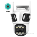 ICsee 12MP 8X Zoom Four Lenses Smart Wireless PTZ IP Camera